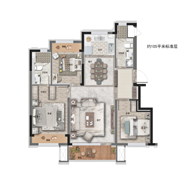 B户型图
